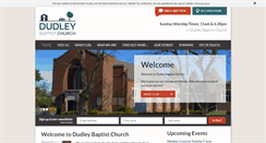 Desktop Screenshot of dudleybaptist.org.uk