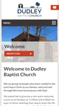 Mobile Screenshot of dudleybaptist.org.uk
